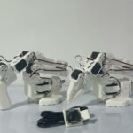 robotic hand hugging face artificial intelligence