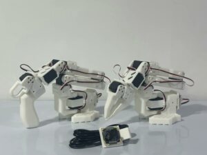 robotic hand hugging face artificial intelligence
